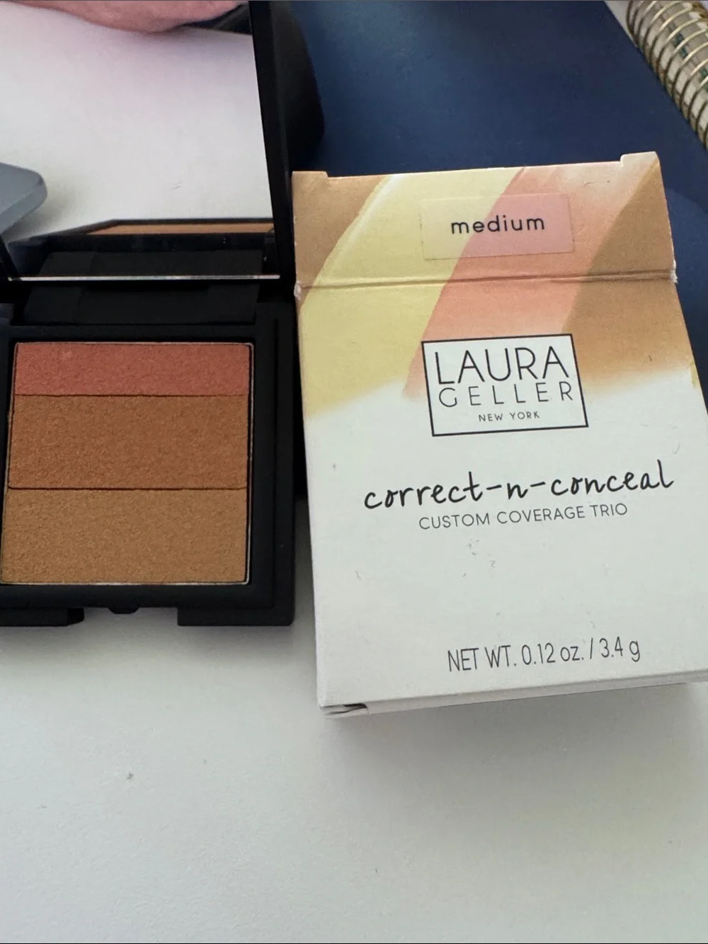 Laura Geller Correct-n-Conceal Custom Coverage Trio - Medium Shades New